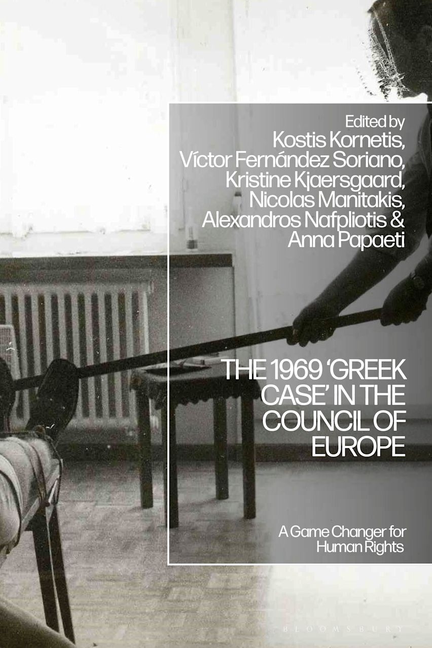 The cover image depicts a room with a chair and radiator visible in the background. In the foreground a person's right foot in visible. That person is lying down. On the right side of the picture someone else's arms are visible. The person is holding a long stick in their arms and are hitting the soles of the other person's feet.